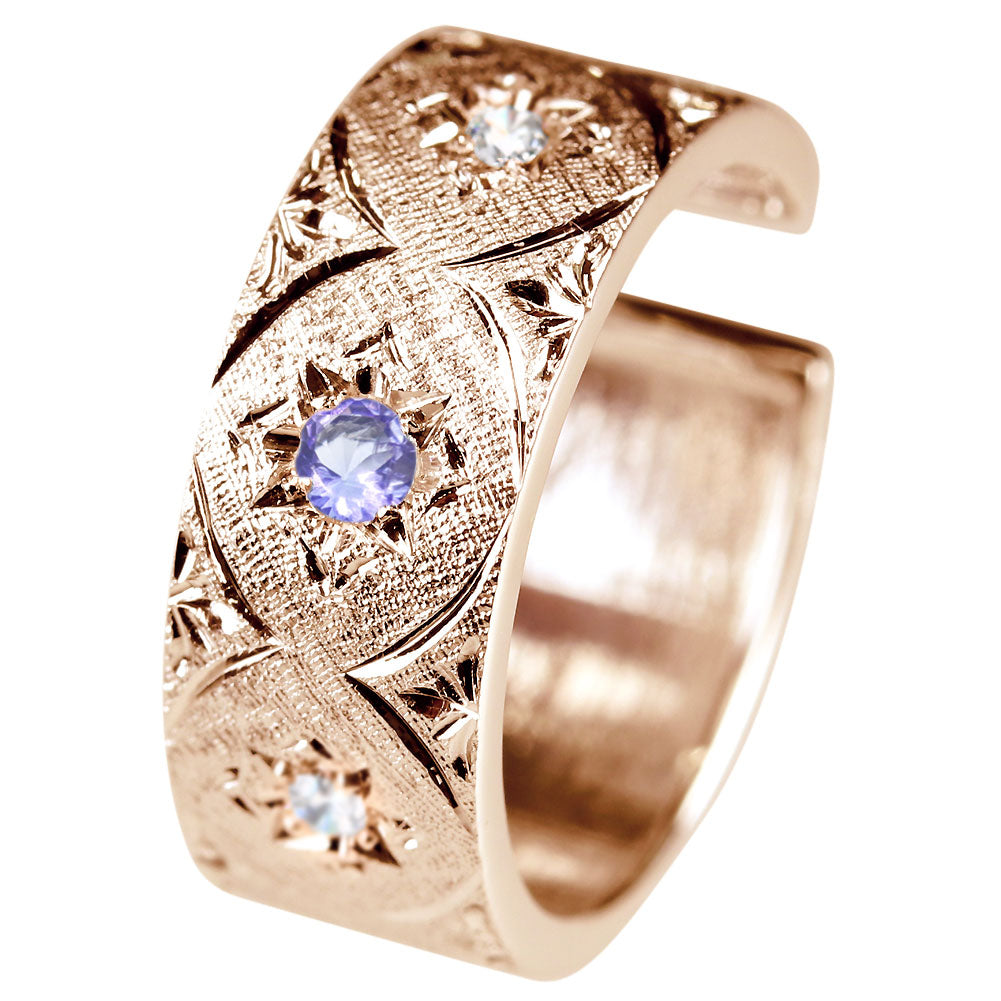 彫金イヤーカフ メンズ 星モチーフ スター 手彫り ゴールドカラー 片耳用 sv925 K10 K18 Pt900 ユニセックス ジュエリー (品番 me-0062-d-m)