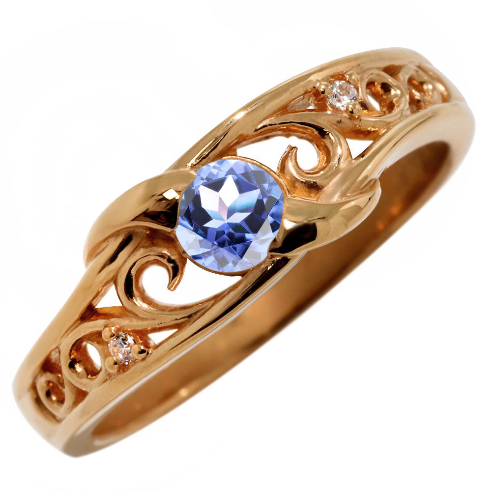 指輪 24金 純金 リング レディース 唐草 K24 アラベスク 誕生石 選べる 透かし 天然石 ゴールド ジュエリー 高級 資産 女性 大人 上品 お祝い ギフト (品番 mr-0030-k24)