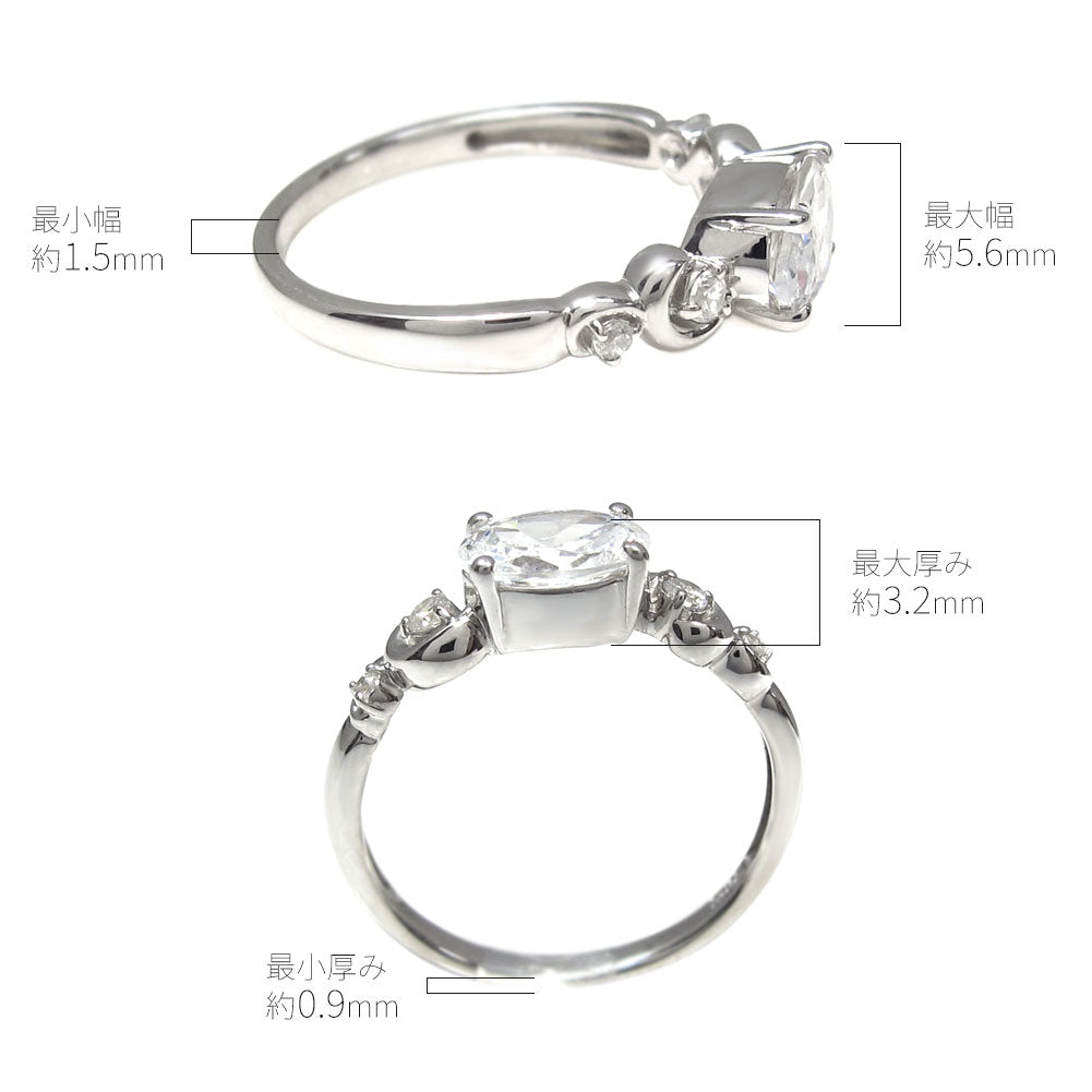 カスタムジュエリー 指輪 レディース 空枠 5mm×7mm オーバル アラベスク リング シルバー 10金 18金 プラチナ 綺麗 大人 女性 おすすめ (品番 mr-0159-kw)