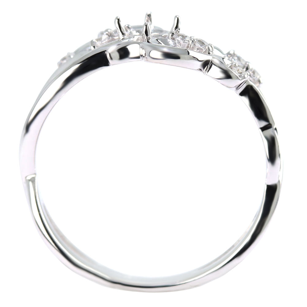 結婚10周年 メモリアルリング 10k 指輪 アラベスク 空枠 3mm セミオーダー 唐草 大ぶり ブライダル 18k pt900 sv925 スイート10 結婚記念日 (品番 mr-0248-kw)