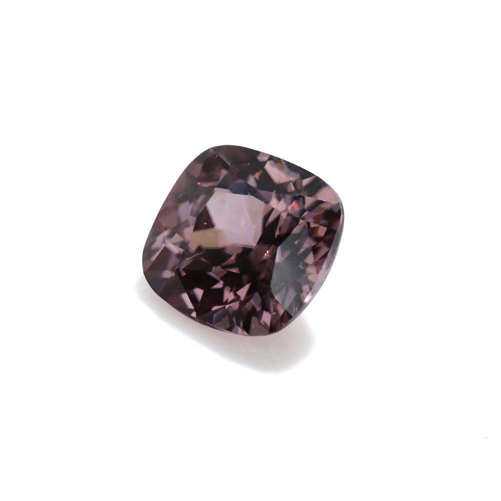 非加熱 ジルコン ルース クッションカット 4.8mm 0.71ct