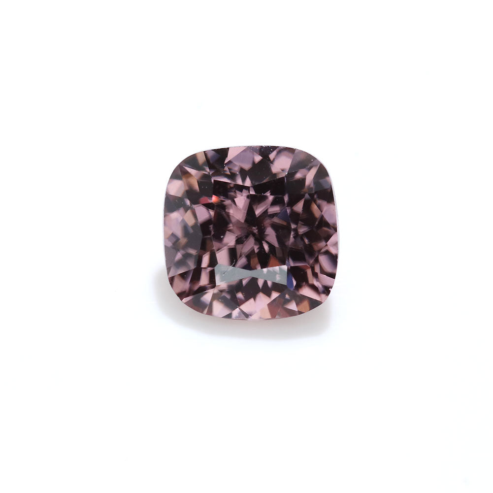 非加熱 ジルコン ルース クッションカット 4.8mm 0.71ct