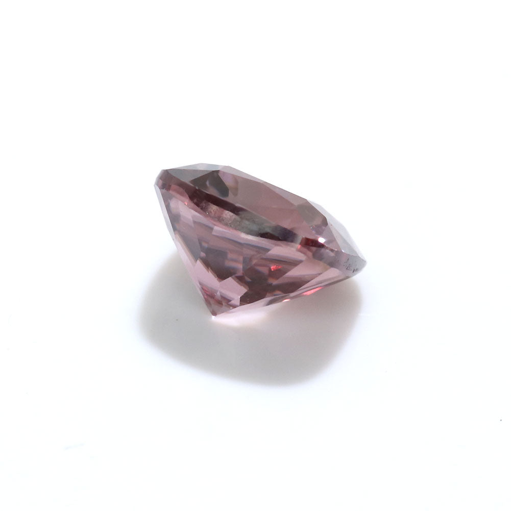 非加熱 ジルコン ルース クッションカット 4.8mm 0.71ct
