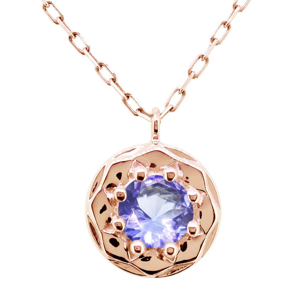 18k ネックレス レディース シンプル 一粒 誕生石 ペンダント 選べる誕生石 10金 18金 プラチナ シルバー (品番 mh-0390)