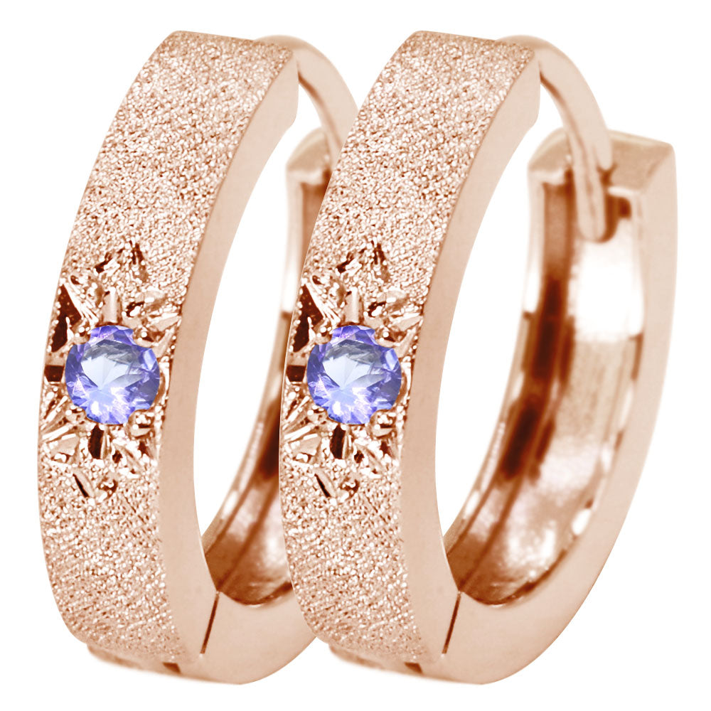 フープピアス レディース k10 k18 pt900 sv925 選べる誕生石 あらし 中折れ式 天然石 洋彫り 両耳 ピアス 彫り 誕生石 (品番 mp-0170-e-l)