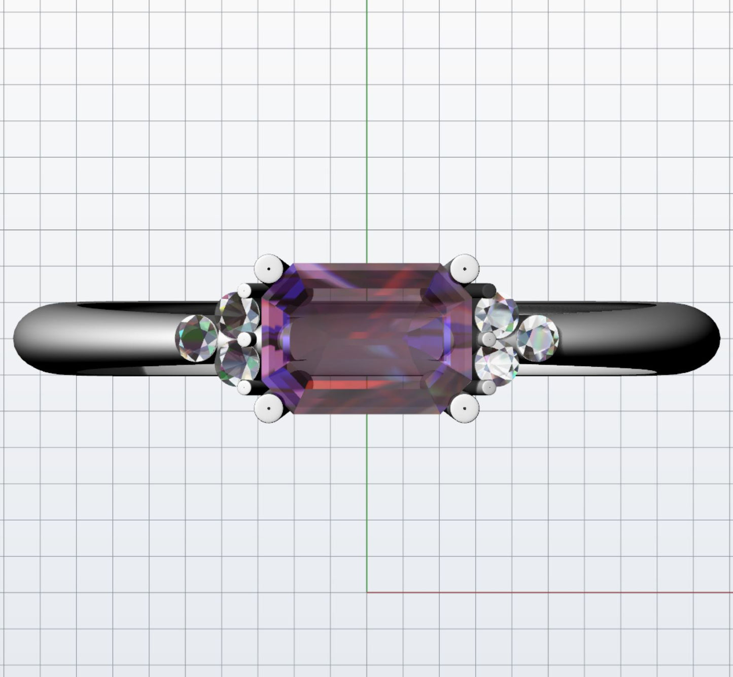 【ゆっこ様専用】CAD巻き リング メレ追加