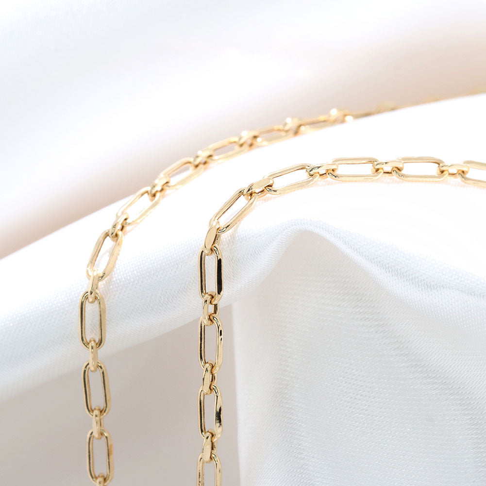 K18YG ブレスレット メンズ 小豆チェーン 18金 組み合わせ パーツ ショート＆ロング チェーン 地金 あずき  ブレス 男性 大人 つけっぱなし (品番 azuki-sl-h-065-18-k18-m)