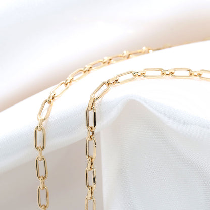 K18YG ブレスレット メンズ 小豆チェーン 18金 組み合わせ パーツ ショート＆ロング チェーン 地金 あずき  ブレス 男性 大人 つけっぱなし (品番 azuki-sl-h-065-18-k18-m)