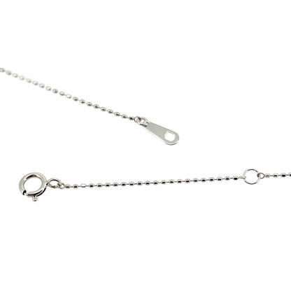 カットボールチェーン K10 K18 PT850 ネックレスチェーン チェーンのみ 40cm 0.8mm アジャスターカン付き  レディース チェーン (品番 cutball-08-chain)