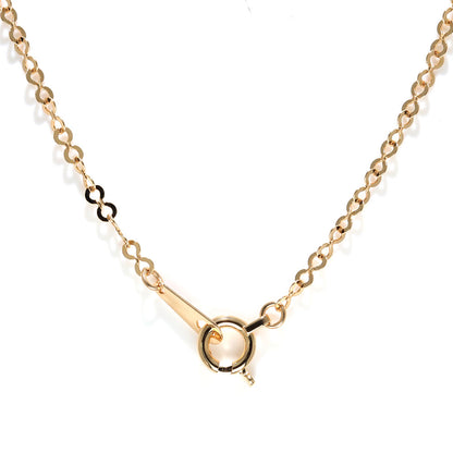 K18YG ブレスレット レディース チェーン K18 イエローゴールド エイトチェーン ブレス ユニセックス 地金 普段使い インフニティ プレゼント (品番 eight-030-18-k18)