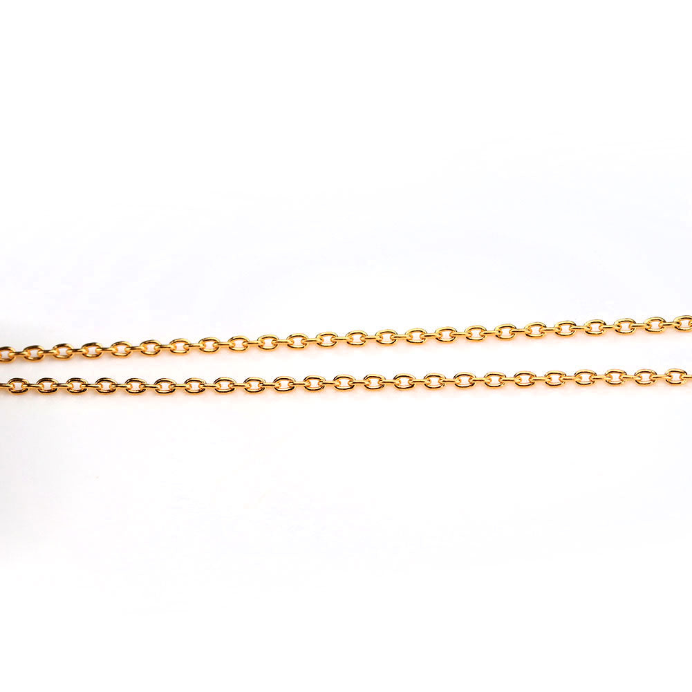 K24 メンズ ネックレス 丸小豆 チェーン 45cm 純金 24金 スライド式 丸あずき 地金 ボーナス ご褒美 おすすめ カジュアル 普段使い (品番 jpc-ma30-k24-m)