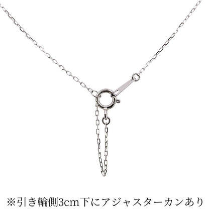 ネックレス チェーンのみ レディース 角小豆チェーン pt850 18k 10k レディースチェーン 40cm 0.24mm (品番 kakuazuki-024-chain)