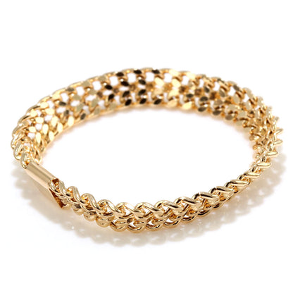 中空 指輪 チェーン K18 ビスマルク 喜平 イエローゴールド レディース メンズ 中空チェーン キヘイ K18YG ユニセックス 上品 シンプル 人気 (品番 kihei-bismarck-h-r-05-k18)