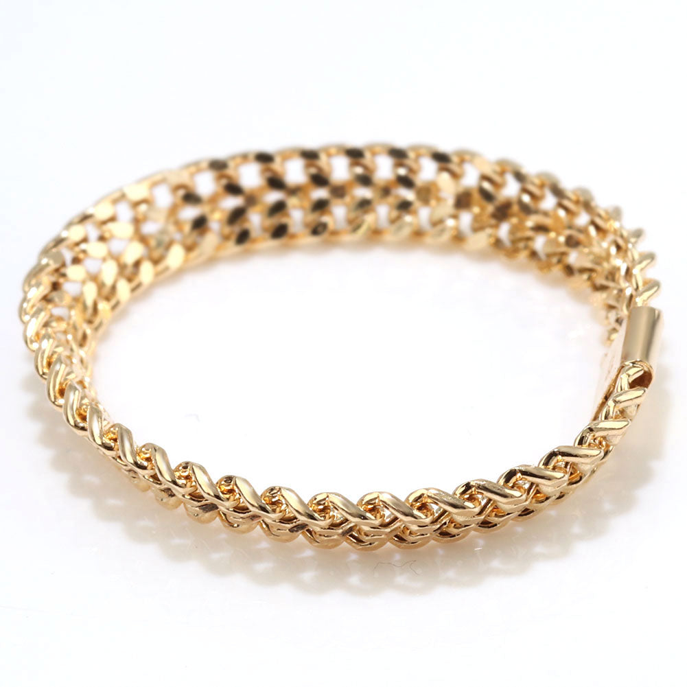 中空 指輪 チェーン K18 ビスマルク 喜平 イエローゴールド レディース メンズ 中空チェーン キヘイ K18YG ユニセックス 上品 シンプル 人気 (品番 kihei-bismarck-h-r-05-k18)