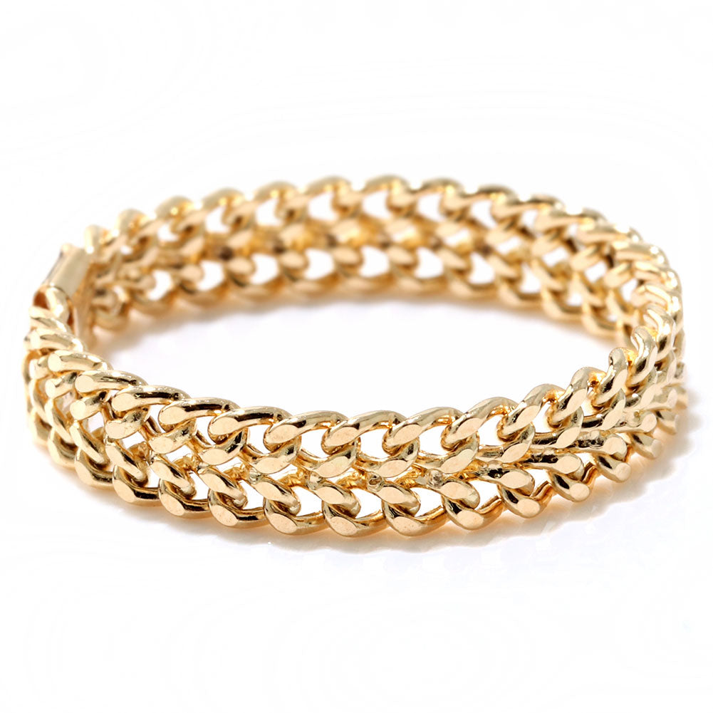 喜平 チェーン 指輪 K18 レディース ビスマルク 中空チェーン メンズ 18金 イエローゴールド キヘイ K18YG ユニセックス 上品 お揃い 人気 (品番 kihei-bismarck-h-r-06-k18)