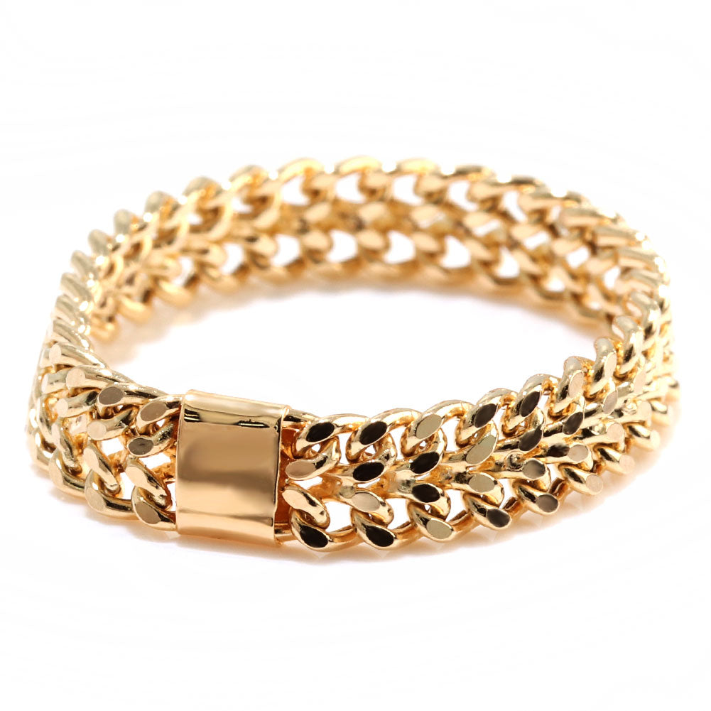 喜平 チェーン 指輪 K18 レディース ビスマルク 中空チェーン メンズ 18金 イエローゴールド キヘイ K18YG ユニセックス 上品 お揃い 人気 (品番 kihei-bismarck-h-r-06-k18)