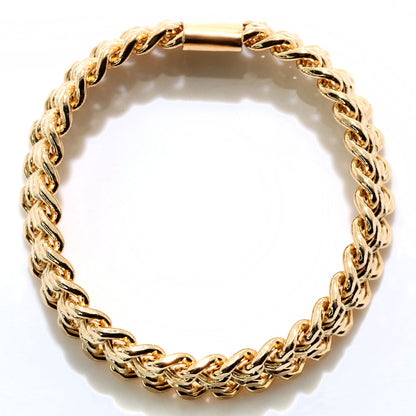 喜平 チェーン 指輪 K18 レディース ビスマルク 中空チェーン メンズ 18金 イエローゴールド キヘイ K18YG ユニセックス 上品 お揃い 人気 (品番 kihei-bismarck-h-r-06-k18)