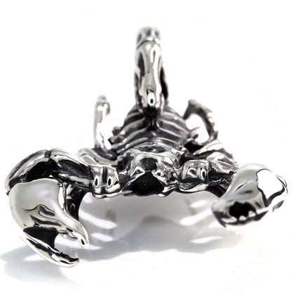 メンズ ペンダントトップ シルバー サソリ 蠍 サソリモチーフ スコーピオン シルバーアクセサリー sv925 ペンダント 男性 いかつめ ごつい (品番 m-0128)