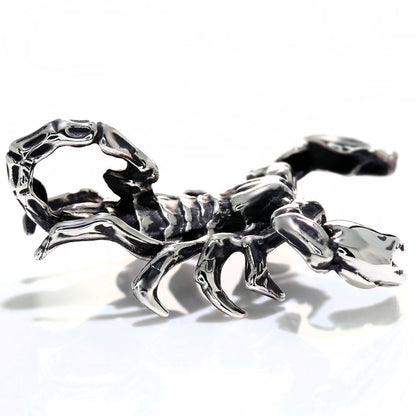 メンズ ペンダントトップ シルバー サソリ 蠍 サソリモチーフ スコーピオン シルバーアクセサリー sv925 ペンダント 男性 いかつめ ごつい (品番 m-0128)