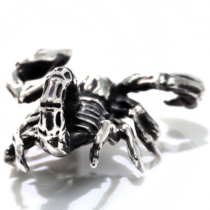 メンズ ペンダントトップ シルバー サソリ 蠍 サソリモチーフ スコーピオン シルバーアクセサリー sv925 ペンダント 男性 いかつめ ごつい (品番 m-0128)