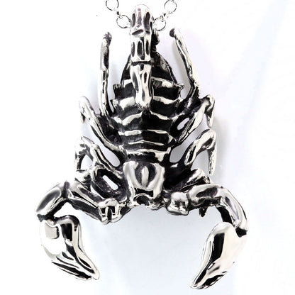 メンズ ペンダントトップ シルバー サソリ 蠍 サソリモチーフ スコーピオン シルバーアクセサリー sv925 ペンダント 男性 いかつめ ごつい (品番 m-0128)