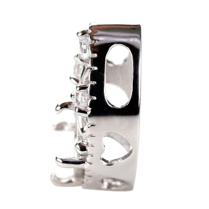 ペンダントトップ アンティーク調 スクエア 4mm 空枠 簡単 セミオーダー 蝶 10金 18金 プラチナ シルバー ペンダント ハート 女性 ギフト (品番 m-100-kw)