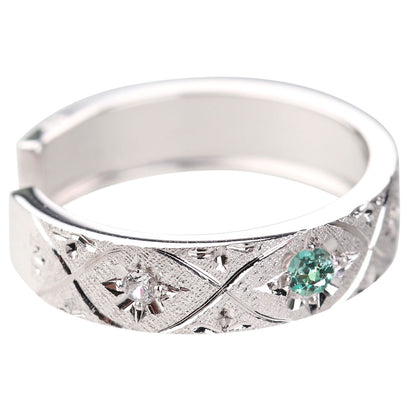アレキサンドライト イヤーカフ 片耳 彫金 希少石 ノンホールピアス ユニセックス K18 K10 Pt900 彫り フープ 彼女 彼氏 夫婦 記念日 ペア お揃い (品番 me-0063-d-alex)