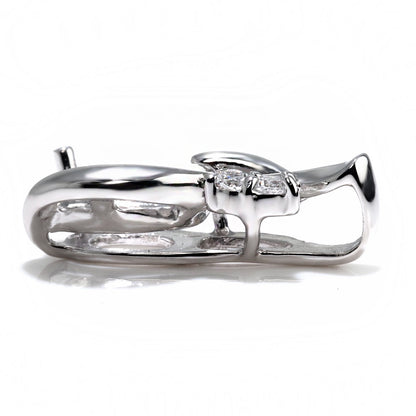 ペンダント空枠 カスタム ルース オーバル 5×7mm 大粒 しずく ツイスト ネックレストップ ペンダント K18 K10 Pt900 SV925 空枠 上品 セミオーダー  (品番 mh-0121-kw)