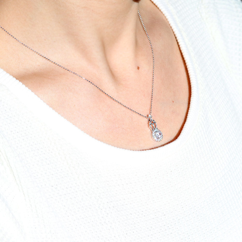 アンティークネックレス レディース ペンダント 選べる誕生石 18金 プラチナ 10金 ゴージャス 取り巻き カットボールチェーン 優雅 エレガント (品番 mh-0171)