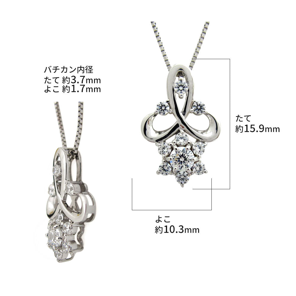 セミオーダー レディース ペンダントトップ フラワー 可愛い 3mm 空枠 花びら SV925 K10 K18 P t900 ルース カスタム ご褒美 華やか ギフト (品番 mh-0249-kw)