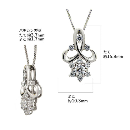 セミオーダー レディース ペンダントトップ フラワー 可愛い 3mm 空枠 花びら SV925 K10 K18 P t900 ルース カスタム ご褒美 華やか ギフト (品番 mh-0249-kw)