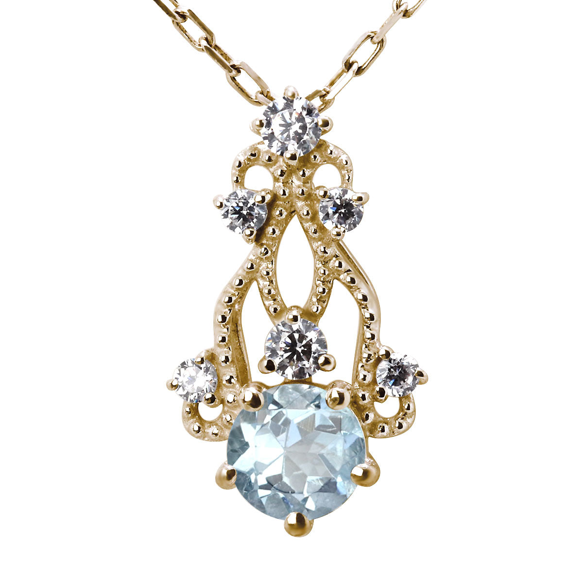 レディース ネックレス 透かし ミル SV925 K10 K18 Pt900 ダイヤモンド 綺麗 おすすめ 女性 エレガント オリジナル ジュエリー 手作り 工房直販 (品番 mh-0429)