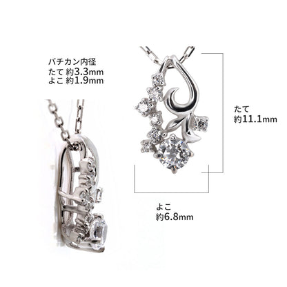 レディース フラワー ネックレス K18 選べるカラー 上品 華やか ペンダント 小花 SV925 K10 Pt900 人気 女性 大人 特別な日 クリスマス 日本製 (品番 mh-0430)