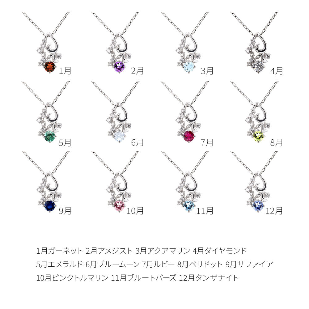 レディース フラワー ネックレス K18 選べるカラー 上品 華やか ペンダント 小花 SV925 K10 Pt900 人気 女性 大人 特別な日 クリスマス 日本製 (品番 mh-0430)