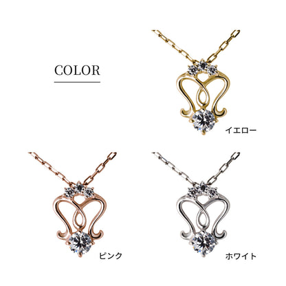 ネックレス レディース M字 選べる誕生石 シルバー 10金 18金 プラチナ M字ライン 透かしデザイン 曲線 可愛い 大人女子 天然石 上品 普段使い  (品番 mh-0431)