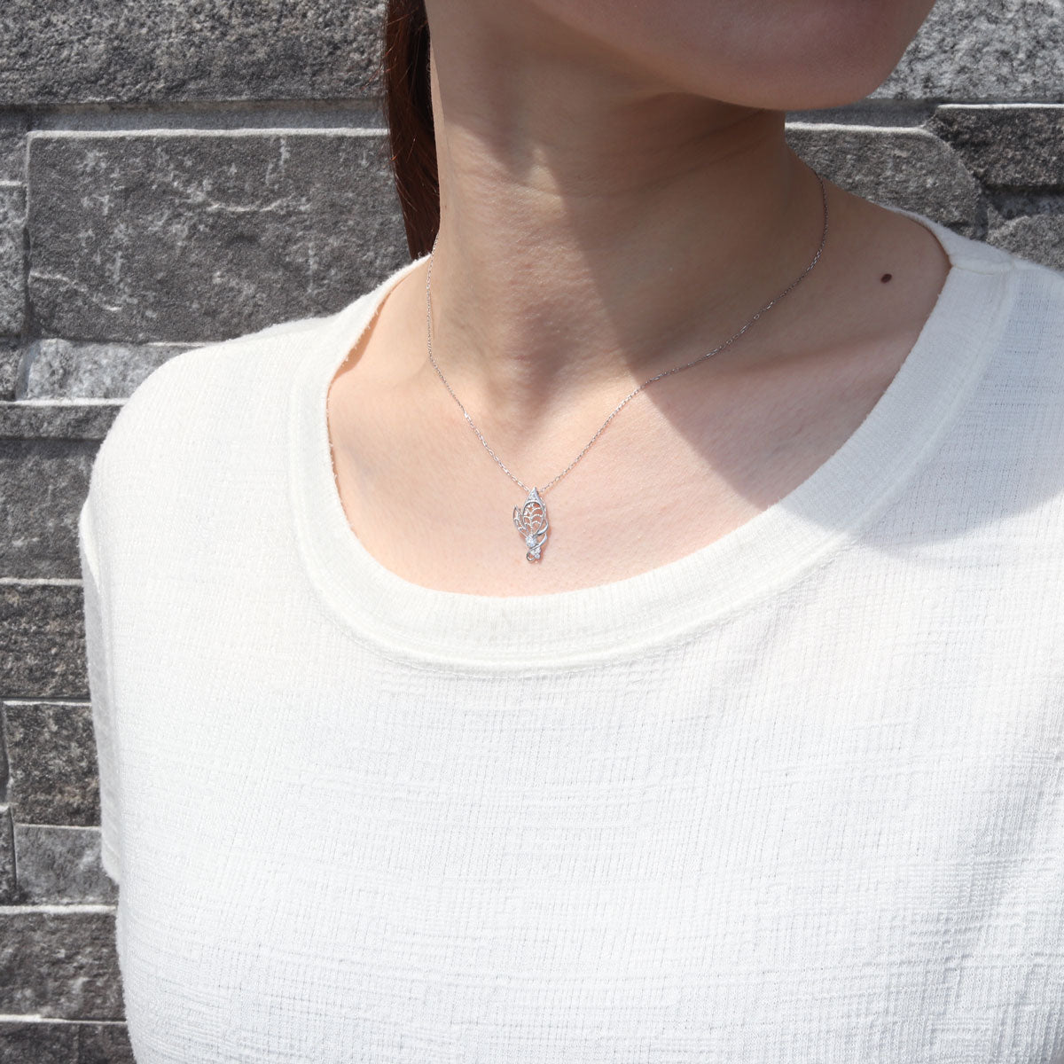 蝶モチーフ ネックレス レディース 誕生石 透かし 可憐 SV925 K10 K18 Pt900 選べるカラー ペンダント 羽 バタフライ 人気 女性 大人 華やか おしゃれ (品番 mh-0433)