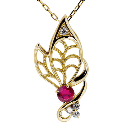 蝶モチーフ ネックレス レディース 誕生石 透かし 可憐 SV925 K10 K18 Pt900 選べるカラー ペンダント 羽 バタフライ 人気 女性 大人 華やか おしゃれ (品番 mh-0433)