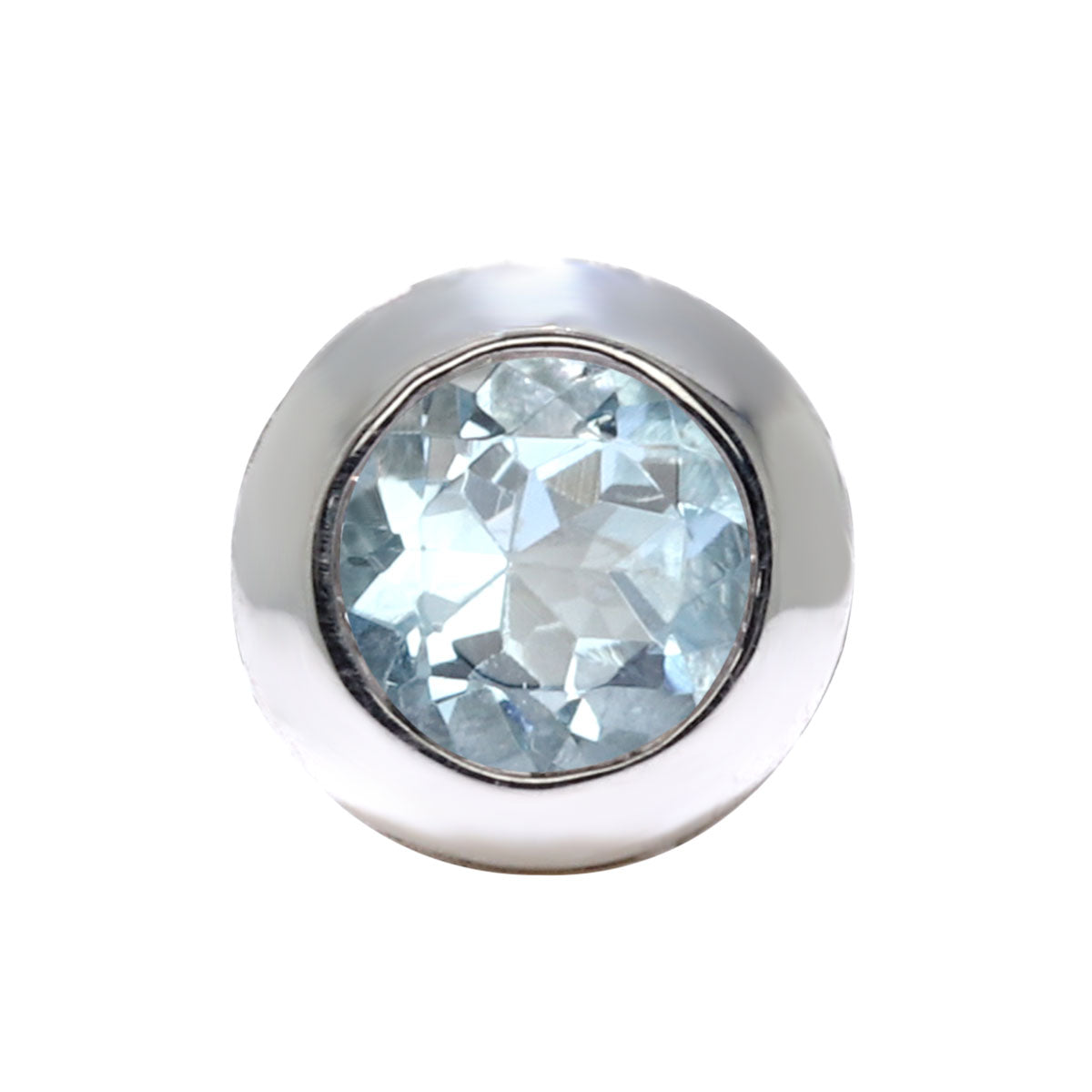 メンズ ピアス 一粒 天然石 片耳 スタッドピアス 選べる誕生石 4mm SV925 K10 K18 Pt900 伏せ込みピアス アラベスク シンプル 工房直販 ジュエリー (品番 mp-0006-m)