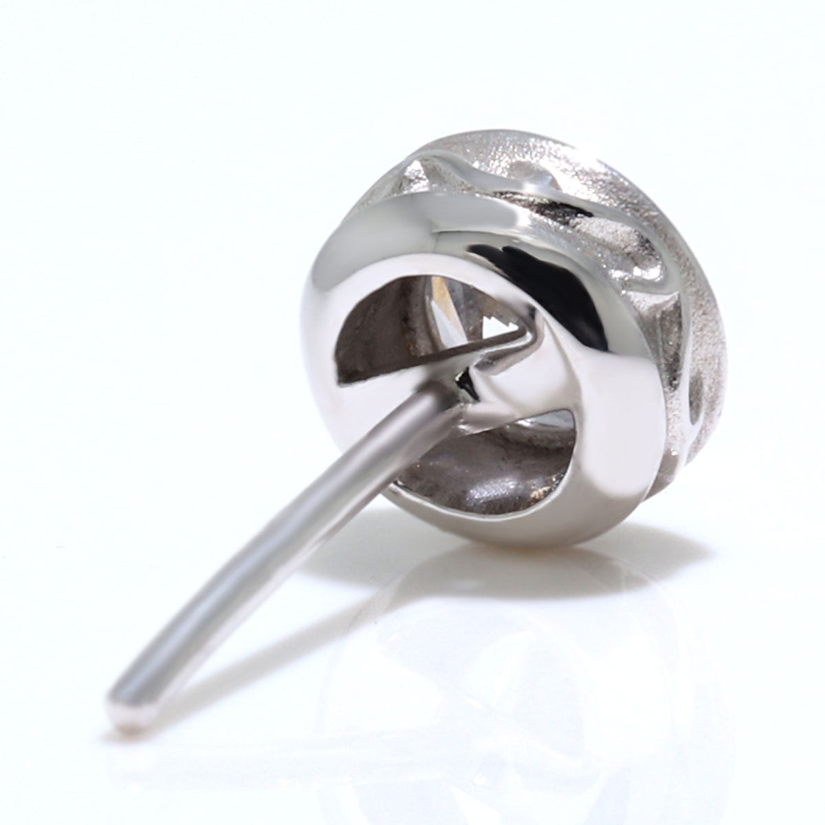 ダイヤモンド 一粒 スタッドピアス 0.25ct 鑑定書付き メンズ Pt900 K18 シンプル 伏せ込み アラベスク 上質 自分用 ボーナス ご褒美 ジュエリー (品番 mp-0006-4-cgl-m)