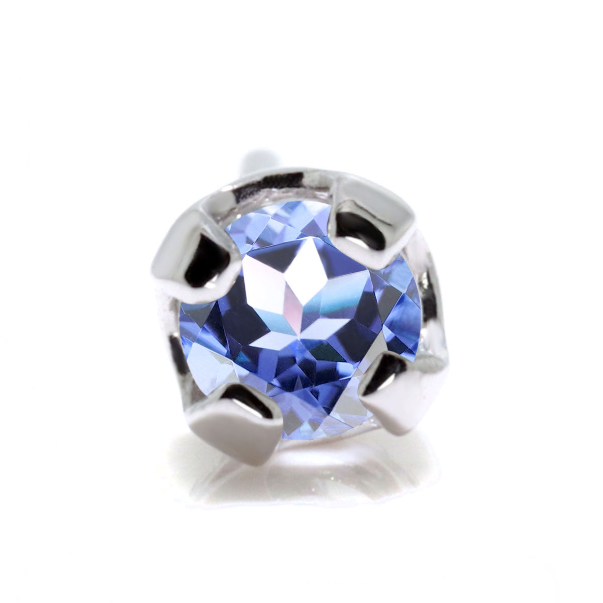 メンズ 片耳 ピアス 天然石 シンプル 一粒 スタッドピアス 選べる誕生石 3mm SV925 K10 K18 Pt900 大人 男性 誕生日 初任給 父の日 X'mas プレゼント (品番 mp-0015-m)