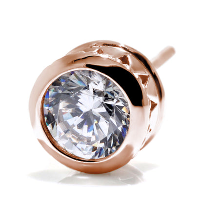 スタッド ピアス 片耳 1個 鑑定書付き ダイヤモンド 0.5ct メンズ 一粒 伏せ込み Pt900 K18 ツイスト ひし形 クロス フォーマル 結婚式 おしゃれ 特別 高級 (品番 mp-0018-4-cgl-m)