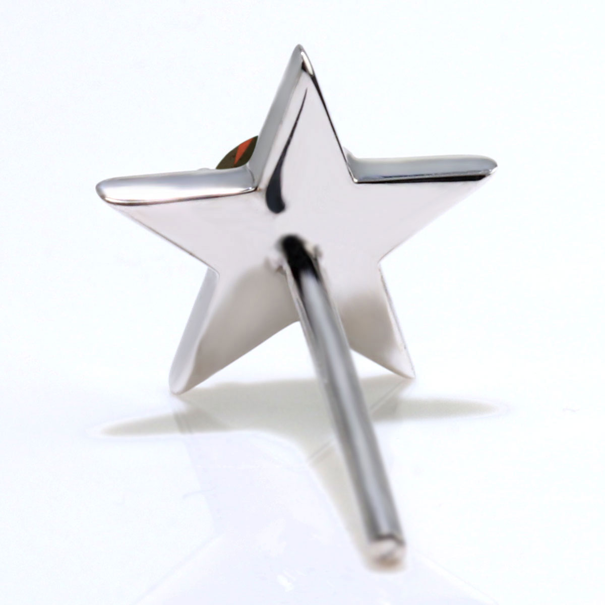 誕生石 ピアス レディース 両耳セット 星モチーフ 一粒ピアス シルバー 10金 18金 プラチナ 天然石 スタッドピアス スター シンプル 可愛い 普段使い (品番 mp-0066-l)
