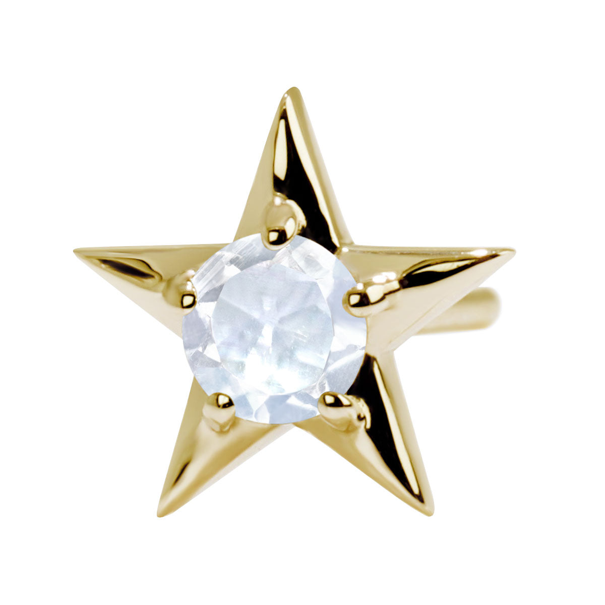 メンズ 10金 星 スタッド ピアス 一粒 片耳1個 選べる 誕生石12石 おしゃれ 18k pt900 sv925 10k 天然石 星型 カジュアル 人気 男性 大人 お出かけ デート (品番 mp-0066-m)