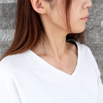 ハート ペンダント 18金 プチネックレス 可愛い 普段使い 10金 プラチナ ハートネックレス 彼女 華奢 プレゼント ネックレス 記念日 クリスマス 誕生日 (品番 mpn-0146)