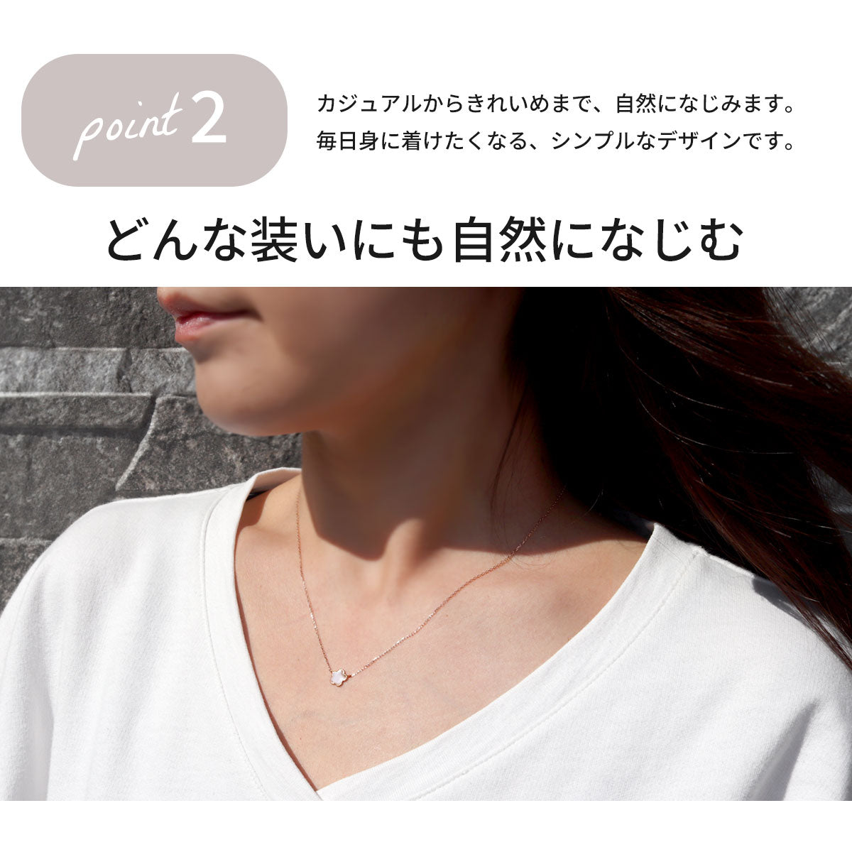 フラワー ネックレス 可愛い 10金 18金 プラチナ プチネックレス シンプル レディース 花モチーフ おしゃれ 彼女 誕生日 クリスマス プレゼント (品番 mpn-0149)