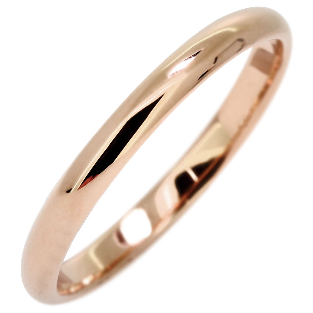 甲丸 リング K18 Pt900 結婚指輪 マリッジリング 18金 ゴールド プラチナ シンプル 指輪 レディース 甲丸リング ホワイト イエロー ピンク (品番 mpr-0099)