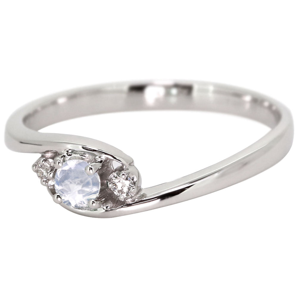 指輪 エンゲージリング 誕生石 婚約指輪 レディース リング 10金 18金 プラチナ 選べる誕生石 K10 K18 Pt900 (品番 mpr-0205)