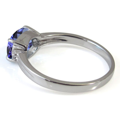 レディース リング 大粒 シンプル 指輪 6mm×8mm オーバル sv925 10k 18k pt900 誕生石 大人 母の日 女性 プレゼント 選べる誕生石 (品番 mpr-0311)