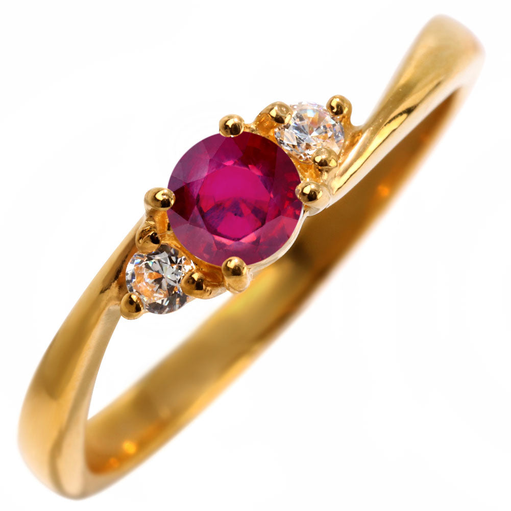 24金 純金 リング レディース 指輪 24k K24 ゴールド シンプル 4mm 天然石 選べる 抱き合わせ腕 大人 女性 上品 高級 豪華 資産 贈り物 日本製 (品番 mr-0009-k24)