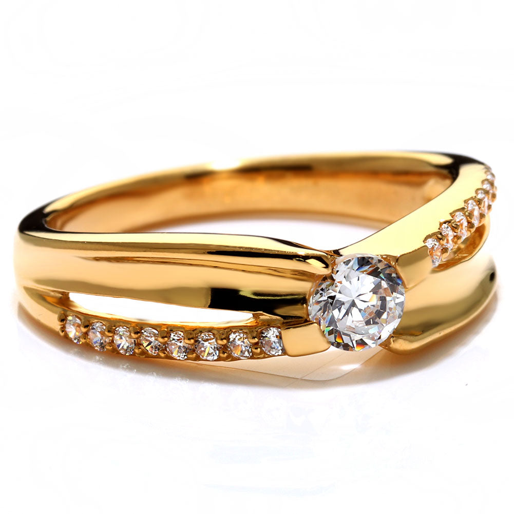 K24 純金 レディース 指輪 ゴールド 一粒 4mm リング 24金 地金 シンプル 上品 ひねり 一粒リング エレガント 資産 結婚指輪 母の日 記念日 ギフト (品番 mr-0016-k24)